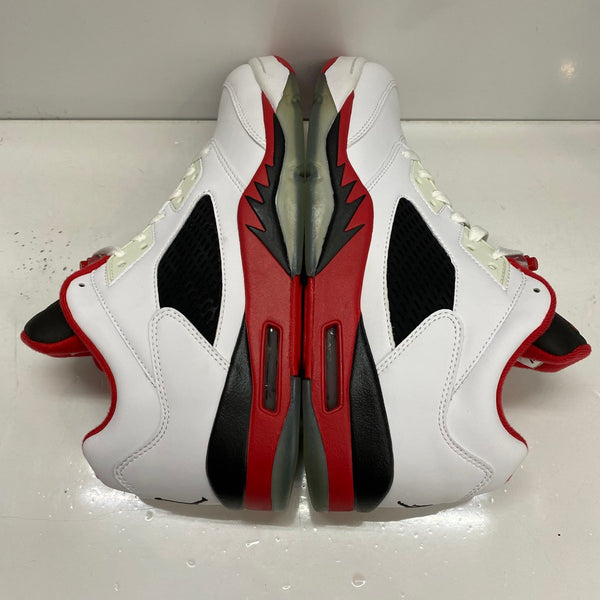 ナイキ NIKE AIR JORDAN 5 RETRO LOW 819171-101 メンズ靴 スニーカー ホワイト 28.0cmサイズ 201-shoes1569