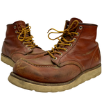 【曜日割引対象外】 レッドウィング RED WING 6 INCH BOOT IRISH SETTER USA製 8131 メンズ靴 ブーツ ワーク ブラウン 27cmサイズ 201-shoes1473 VB