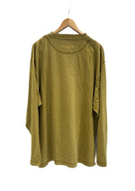 パタゴニア PATAGONIA 90s 90's 90年代 オーバルロゴ 鹿子 長袖 ポケットTシャツ ロンT 黄 ロンT イエロー Lサイズ 101MT-5110