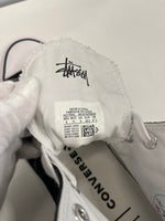 コンバース CONVERSE ×STUSSY CHUCK 70 HI BLACK/WHITE/BLACK ステューシーコラボ チャックテイラー 黒 白 A01765C メンズ靴 スニーカー ブラック 27.5cm 101sh-2292