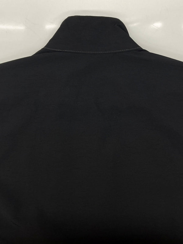 ウエストライド WESTRIDE ZIP UP JACKET ジップアップ ジャケット ウィンドブレーカー バイカー チェーンステッチ アウター 黒 ジャケット ライン ブラック XSサイズ 104MT-1673