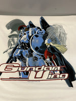 ヴィンテージ vintage 90's 90s GUNDAM WING 新機動戦士ガンダムW アニメT ANMIE Tee Tシャツ ホワイト Lサイズ 101MT-3206