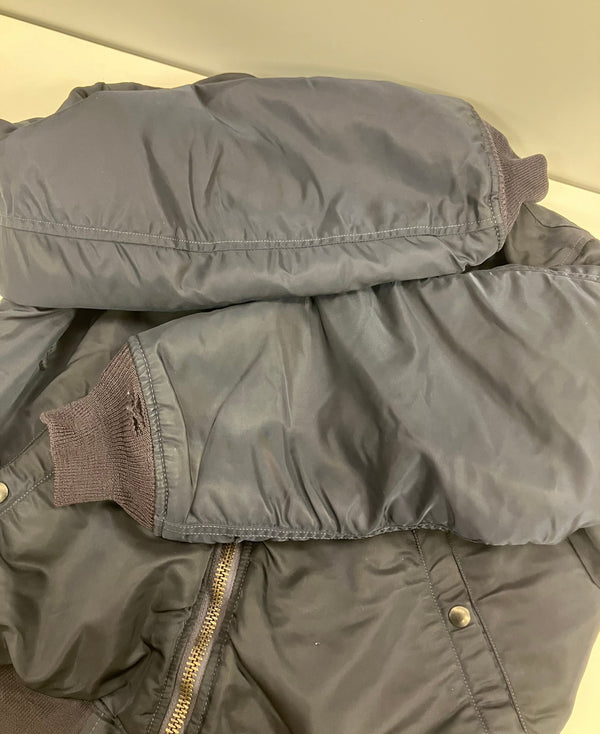 アルファ インダストリーズ ALPHA INDUSTRIES B-15C FLIGHT JACKET MIL-J-6251 フライトジャケット ミリタリー 8415-633-9634 38 ジャケット ネイビー Mサイズ 101MT-3339