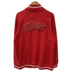 ステューシー STUSSY 90s オールド AUTHENTIC GEAR スタジャン ジャケット レッド Mサイズ 201MT-4744