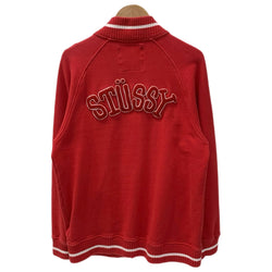 ステューシー STUSSY 90s オールド AUTHENTIC GEAR スタジャン ジャケット レッド Mサイズ 201MT-4744