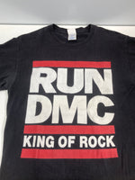 ヴィンテージ vintage 00's 00s Y2K RUN DMC KING OF ROCK ラン・ディーエムシー ヒップホップ ラップT RAP-Tee Tシャツ ブラック Mサイズ 101MT-3520