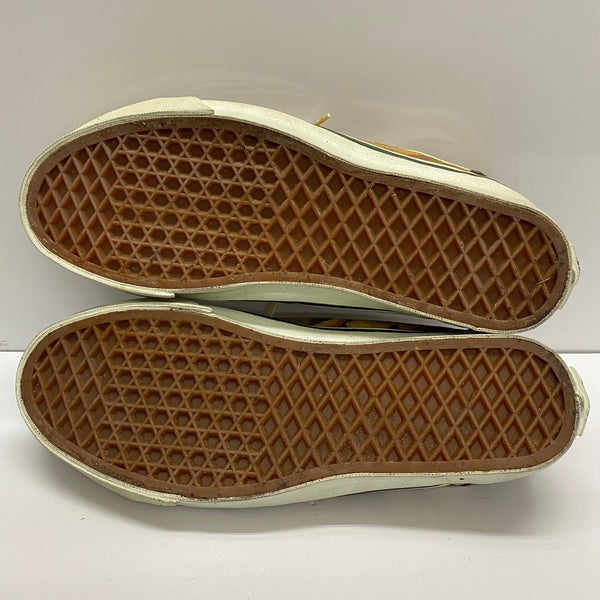 【曜日割引対象外】 ヴァンズ VANS 90's オールドスクール カモフラ 迷彩 USA製 メンズ靴 スニーカー カーキ 26cmサイズ 201-shoes1436 VB