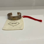 【曜日割引対象外】 【中古】マウントヒル Mt.hill Stamped Rose Cuff バングル メンズジュエリー・アクセサリー バングル シルバー 201goods-578 VB