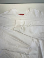 シュプリーム SUPREME Small Box Logo L/S Tee White スモールボックスロゴ 白 ロンT ホワイト Lサイズ 101MT-5255