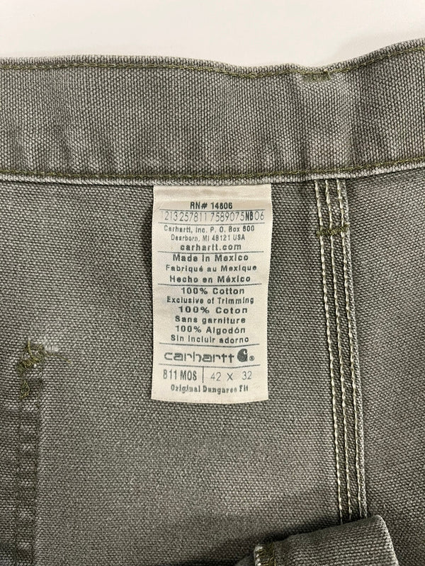 カーハート Carhartt PAINTER  PANTS ペインターパンツ B11 MOS チノパン カーキ W42×L32 101MB-665