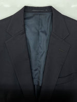 ジェイプレス J.PRESS TAILORED JACKET テーラード ジャケット NEW ENGLAND MODEL 金ボタン ブレザー 黒 021-5-BZ-OV サイズ C94-W80-T175 A6 ジャケット 無地 ブラック 104MT-1779