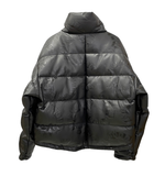 アフューグッドキッズ A FEW GOOD KIDS Logo Puffer Jacket フェイクレザー ダウンジャケット  ジャケット ブラック Mサイズ 201MT-2777