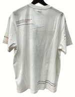 バーバリー Burberry LOVE SWAN T-SHIRT 半袖 カットソー クルーネック フォト モンタージュ WHITE 白 8031311 Tシャツ プリント ホワイト Sサイズ 104MT-257