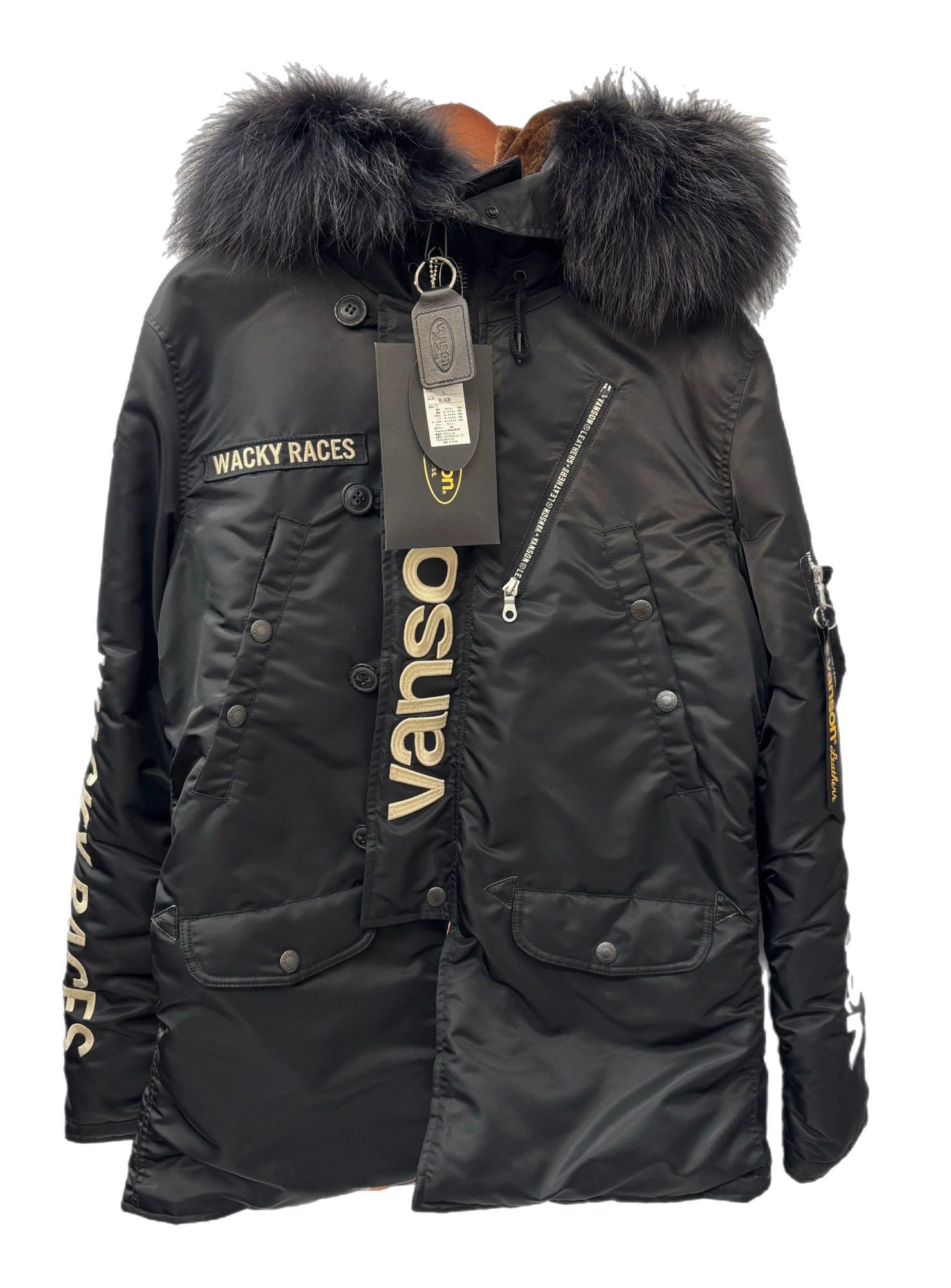 バンソン VANSON WACKY RACES N-3B ケンケン CSWV-903 ジャケット