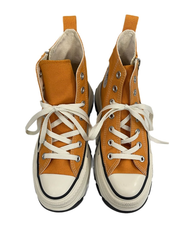 コンバース CONVERSE TREKWAVE Z HI トレックウェーブ 厚底  1SD978 レディース靴 スニーカー オレンジ 24cm 101sh-2139