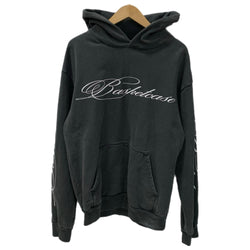 バスケットケース Basketcase SCRIPT hoodie パーカ グレー Mサイズ 201MT-4852