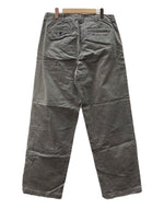 ダブルアールエル RRL CHINO PANTS チノ パンツ ワーク ボタンフライ トラウザーズ Ralph Lauren 灰 無地 44788 チノパン グレー 34×32 104MB-339