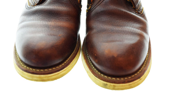 レッドウィング RED WING  CLASSIC CHUKKA レザー クラシックチャッカ ブーツ 茶 3141 メンズ靴 ブーツ チャッカ ブラウン 8 1/2 26.5cm 103S-792
