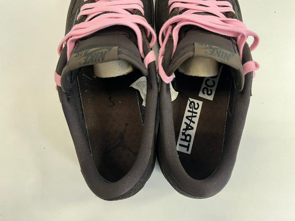 ジョーダン JORDAN Travis Scott Nike Air Jordan 1 Low OG SP Velvet Brown and Dark Mocha トラヴィススコット ナイキ エアジョーダン1 ロー OG SP ベルベットブラウン アンド ダークモカ DM7866-202 メンズ靴 スニーカー ブラウン 27.5cm 101sh-2178