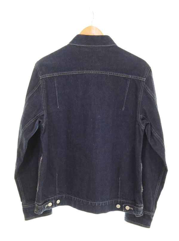 アベイシングエイプ A BATHING APE URSUS BAPE デニムジャケット Gジャン 青 003LJ9601003 ジャケット ブルー Lサイズ 103MT-2312