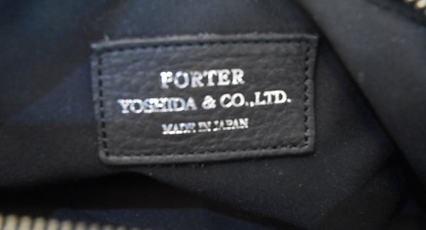 ポーター PORTER 吉田カバン WITH POUCH ウィズ ポーチ ダブルファスナー バッグ メンズバッグ クラッチバッグ・セカンドバッグ ブラック 103B-139