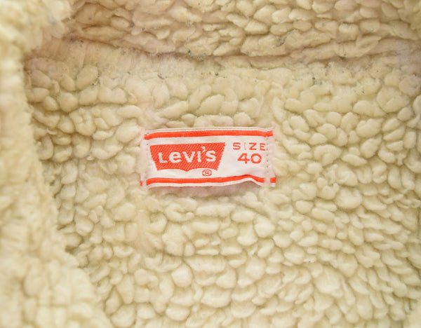リーバイス Levi's 70s ボアデニムジャケット ボアジャン トラッカージャケット 70's  40 ブルー 103MT-3105