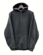 バレンシアガ BALENCIAGA BACK LOGO HOODIE バック ロゴ フーディー スウェット パーカー プルオーバー 黒 556143 パーカ ロゴ ブラック XLサイズ 104MT-901