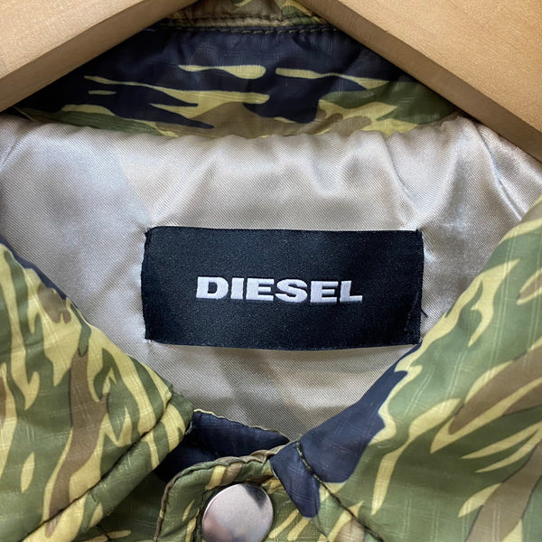 ディーゼル DIESEL カモフラージュ キルティングジャケット ジャケット マルチカラー XSサイズ 201MT-2978