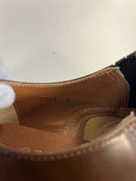 ジュビリーシューズ JUBILEE SHOSE レザー スリッポン 茶 7701 メンズ靴 ローファー ブラウン サイズ8 101sh-2326