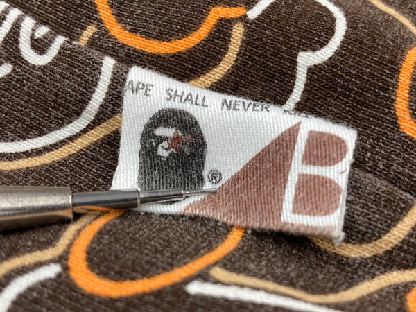 アベイシングエイプ A BATHING APE REVERSIBLE CAMO Hoodie リバーシブル カモ フーディ 緑 茶 -- パーカ カモフラージュ・迷彩 ブラウン 104MT-2098