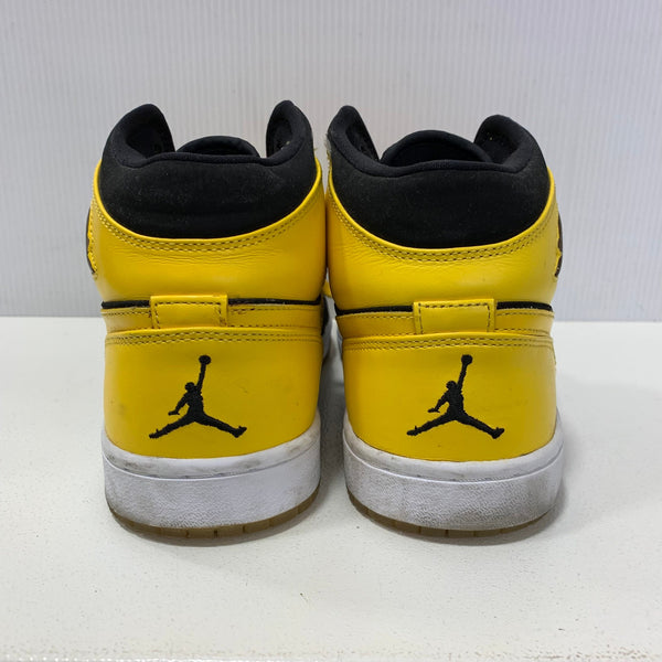 ナイキ NIKE エアジョーダン1 AIR JORDAN 1 2007年製 136085-072  メンズ靴 スニーカー イエロー 28cmサイズ 201-shoes1553