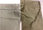 ミリタリー MILITARY 50's 50年代 US ARMY  OG-107 ベイカーパンツ 初期型 サイドアジャスター ボタンフライ コットンサテン Vintage ヴィンテージ ボトムスその他 カーキ 101MB-674