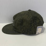 【中古】ザ エイチダブリュードッグアンドコー THE H.W.DOG&CO. MILITARY TRUCKER CAP レオパード柄 D-00900 帽子 メンズ帽子 キャップ グリーン フリーサイズ 201goods-656