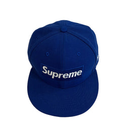 シュプリーム SUPREME ×NEW ERA 13AW World Famous GORE-TEX Box Logo ゴアテックス ボックスロゴ 青 帽子 メンズ帽子 キャップ ブルー 101hat-179