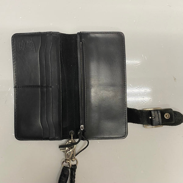 【曜日割引対象外】 レッドウィング RED WING ライダースウォレット レザー 長財布 財布・ケース メンズ財布 ブラック 201goods-720 VB