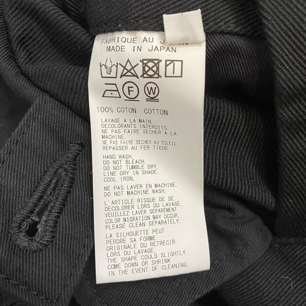 ヨウジ ヤマモト Yohji Yamamoto BLACK Scandal KATSURAGI R-SINGLE F BLOUSON HS-Y98-040 ジャケット ブラック 2サイズ 201MT-4847