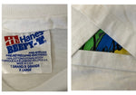 US US古着 90's 90年代 Hanes Intel インテル EARTH DAY アースデイ 企業モノ プロモーション アドバタイジング  MADE IN USA アメリカ製 VINTAGE ヴィンテージ XL Tシャツ ホワイト LLサイズ 101MT-4940