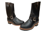 レッドウィング RED WING 11INCH ENGINEER BOOTS Stovepipe エンジニア ブーツ ストーブパイプ ロング バイク 革靴 シューズ 黒 2966 メンズ靴 ブーツ エンジニア ブラック サイズ 8D 104S-1053