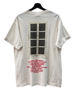 セントマイケル SAINT MICHAEL 21SS S/S TEE DOOR ドア Tシャツ ロゴ 半袖 白 SM-S21-0000-001 Tシャツ プリント ホワイト Mサイズ 104MT-2007