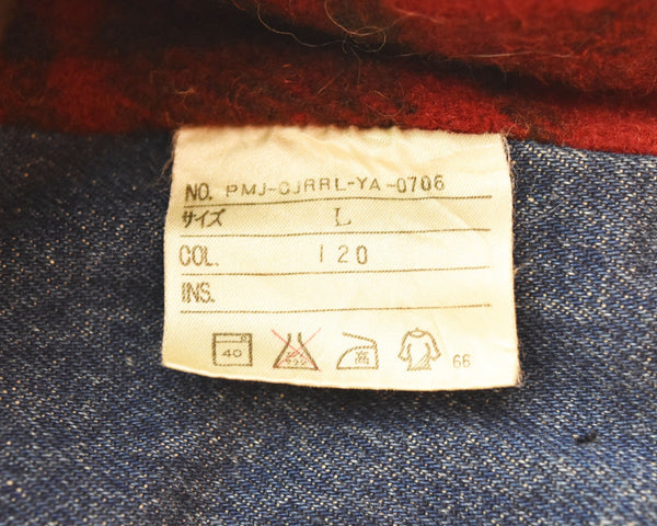 ラルフローレン RalphLauren 80年代 80s ハンティングジャケットデニムカバーオール 青 PMJ-CJRRL-YA-0706 ジャケット ブルー Lサイズ 103MT-1858