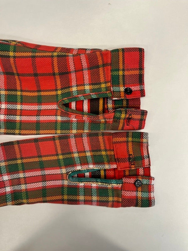 ファイブブラザー FIVE BROTHER 70s～ Vintage ヴィンテージ ネルシャツ チェックシャツ  US古着 赤系 長袖シャツ レッド Mサイズ 101MT-4096