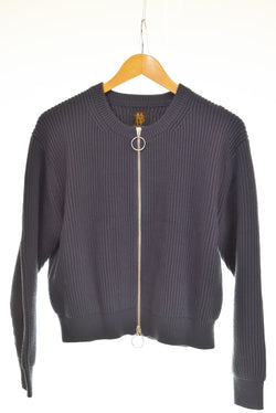 バトナー BATONER  DRIVERS KNIT ドライバーズニット ジップ ニット カーディガン BN-23FL-080 カーディガン ネイビー フリーサイズ 103LT-144
