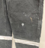 【曜日割引対象外】 カーハート Carhartt リフレクター ペインターパンツ インナーチェック カーゴパンツ ブラック 36×32サイズ 201MB-1144 VB