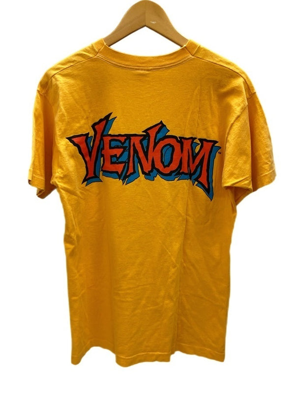 ヴィンテージ Vintage 90s 90's  Venom movie T-shirt ヴェノム シングルステッチ ムービーT 半袖 Tシャツ プリント オレンジ Mサイズ 101MT-2477