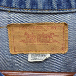 【曜日割引対象外】 リーバイス Levi's 4th 70505 ケアタグ 不均等V 刻印52 デニムジャケット ブルー 201MT-3506 VB