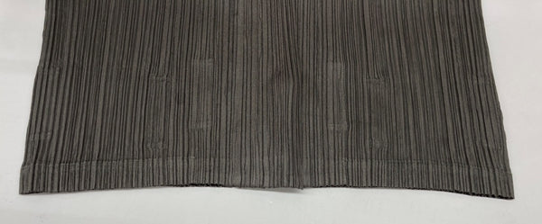 イッセイミヤケ ISSEY MIYAKE プリーツプリーズ PLEATS PLEASE ジップアップ フルジップ ドメス Y2K 日本製 OLIVE オリーブ KHAKI 緑 グリーン系 PP63-JD427 ジャケット 無地 カーキ SIZE4 104LT-252