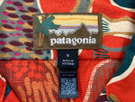 パタゴニア Patagonia Tidal Threads Camp Shirt タイダル スレッズ キャンプ シャツ アロハ 開襟 オープンカラー 魚柄 52567SP25 半袖シャツ 総柄 オレンジ Sサイズ 104MT-1951