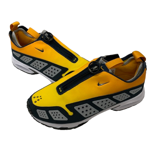 Nike air shoes yellow on sale