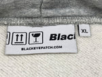 ブラックアイパッチ BlackEyePatch × VERDY ベルディ VICK OG LABEL HOODIE ヴィック オージー ラベル フーディ 灰 パーカ ロゴ グレー XLサイズ 104MT-1647