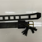 【曜日割引対象外】 【中古】キャピタル KAPITAL レザー サイズ3 ベルト・サスペンダー メンズベルト ブラック 201goods-604 VB